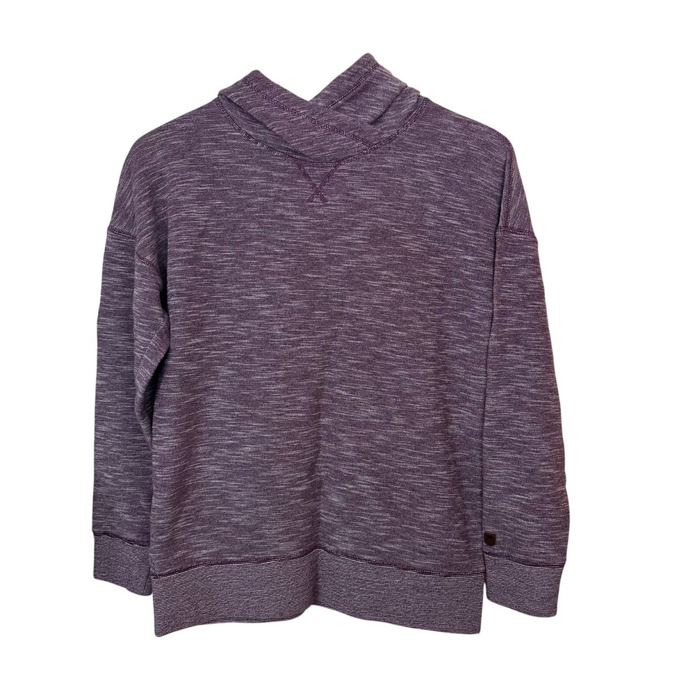 Burton Sweatshirt Hoodie Womens Small Purple Hiking Outdoors Activewear Casual